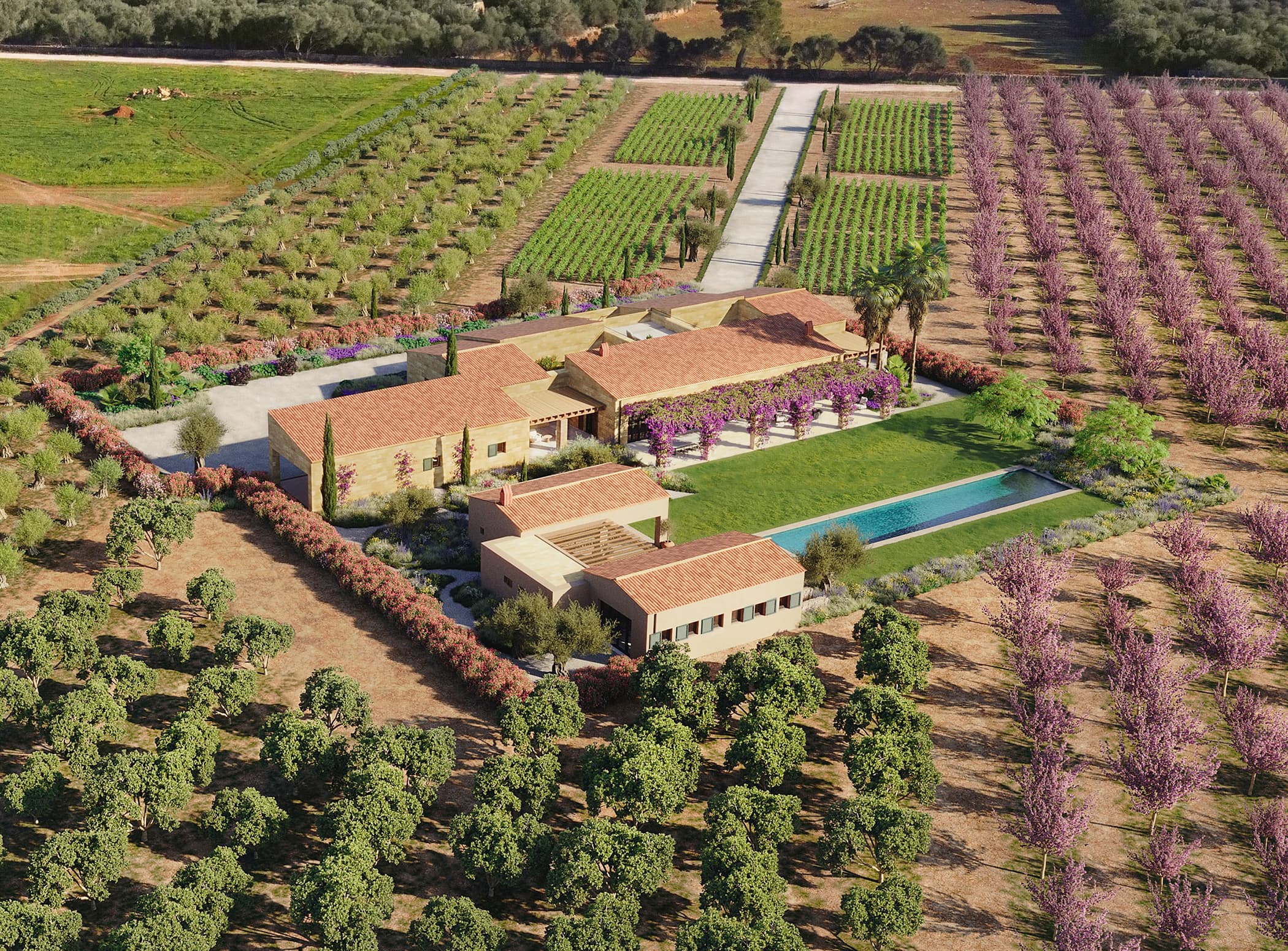 Sol Roig – exklusive Wohnanlage mit fünf individuellen Fincas